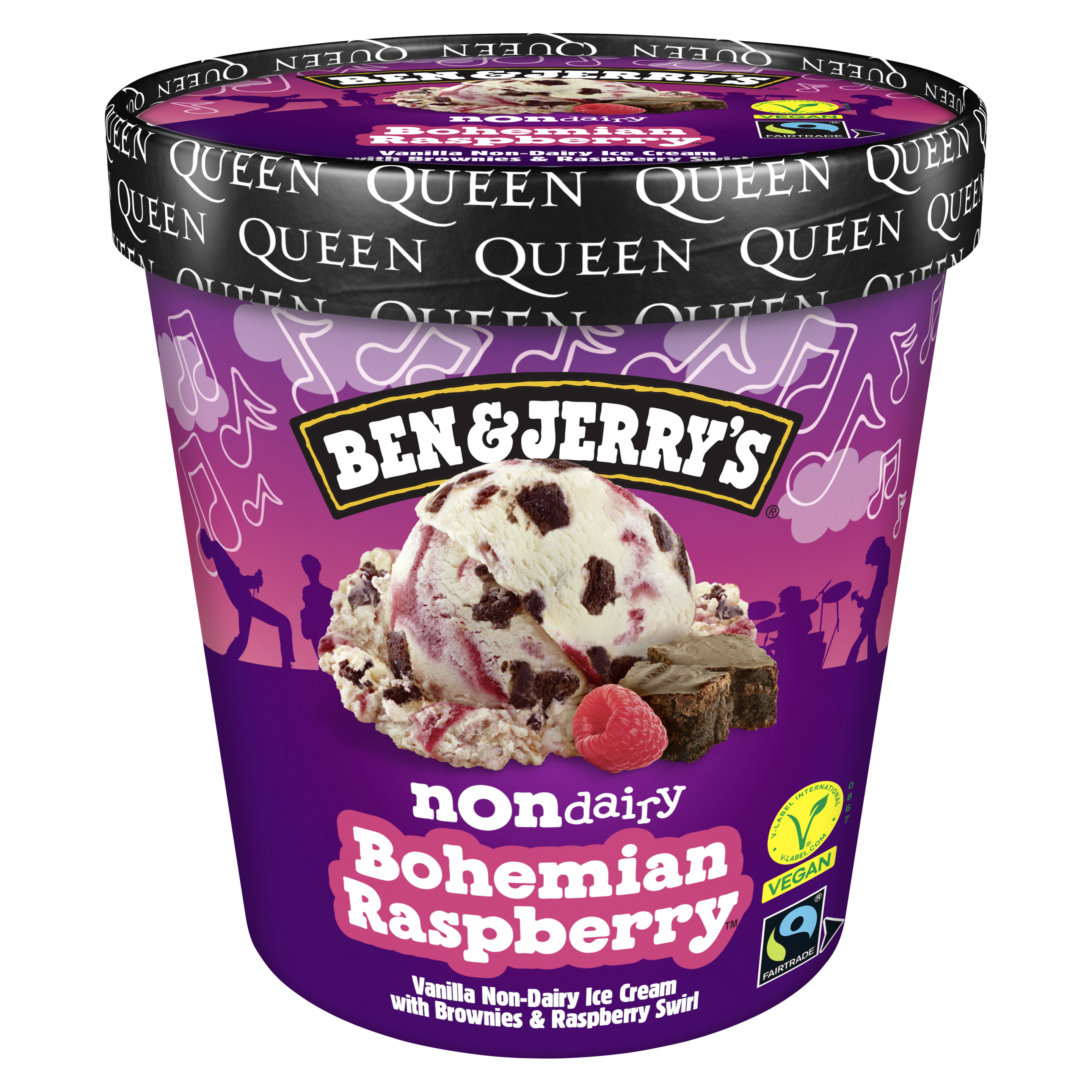 Ben & Jerry´s Non Dairy Bohemian Raspberry 465ml