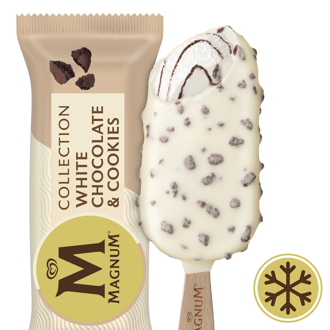 Magnum Collection White Chocolate & Cookies 1 x 90 ml