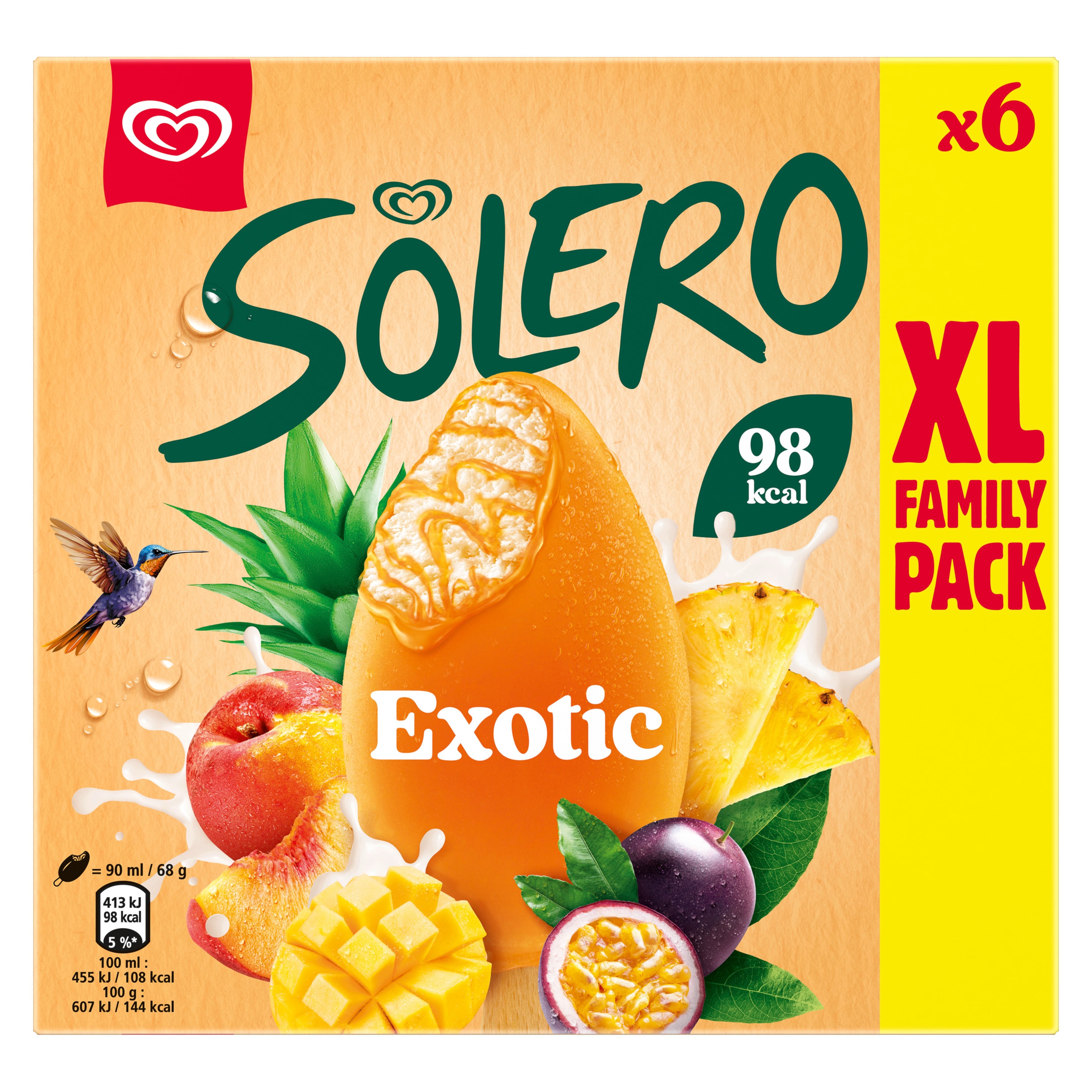 Solero Exotic 6 x 90 ml