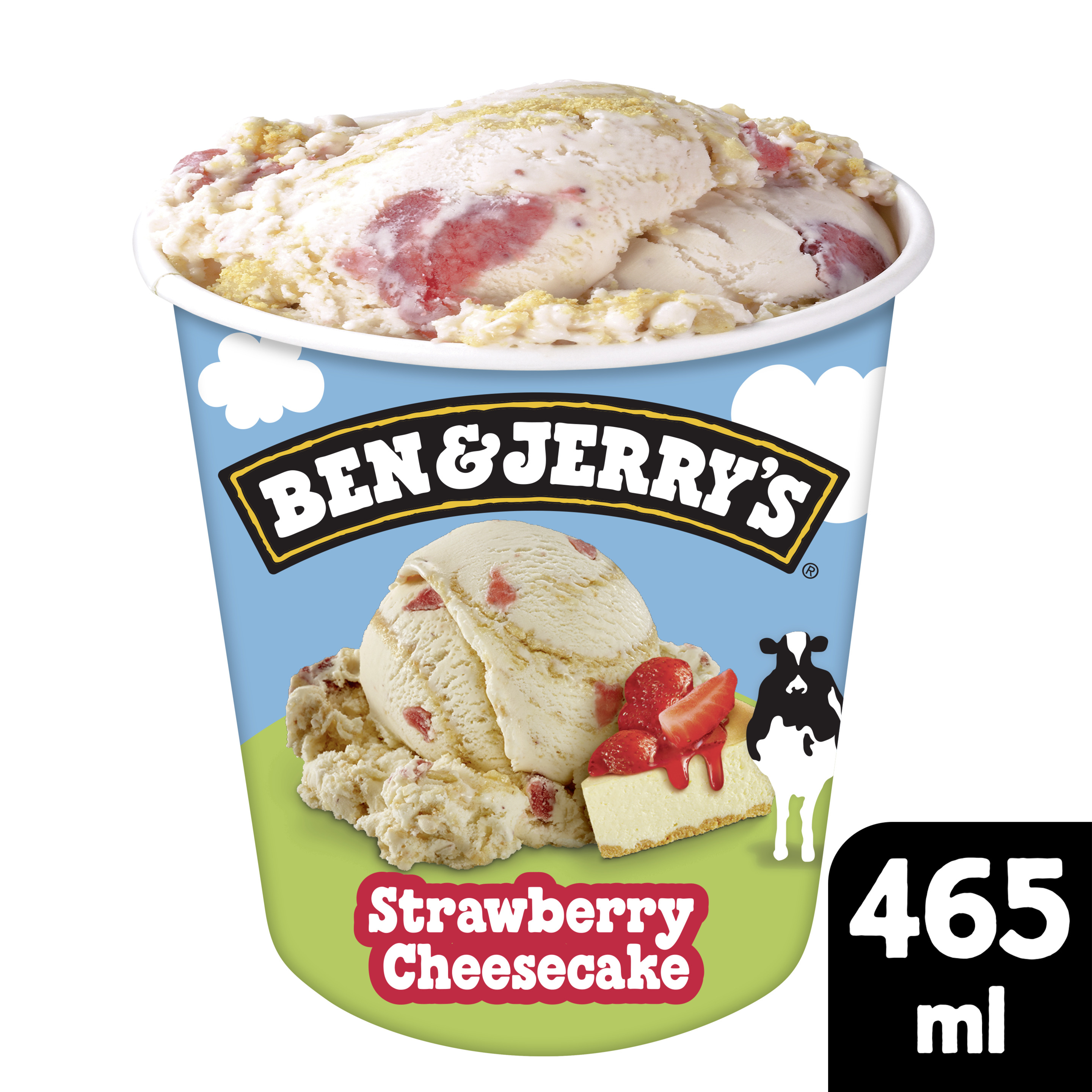 BEN & JERRY'S Strawberry Cheesecake 465 ml