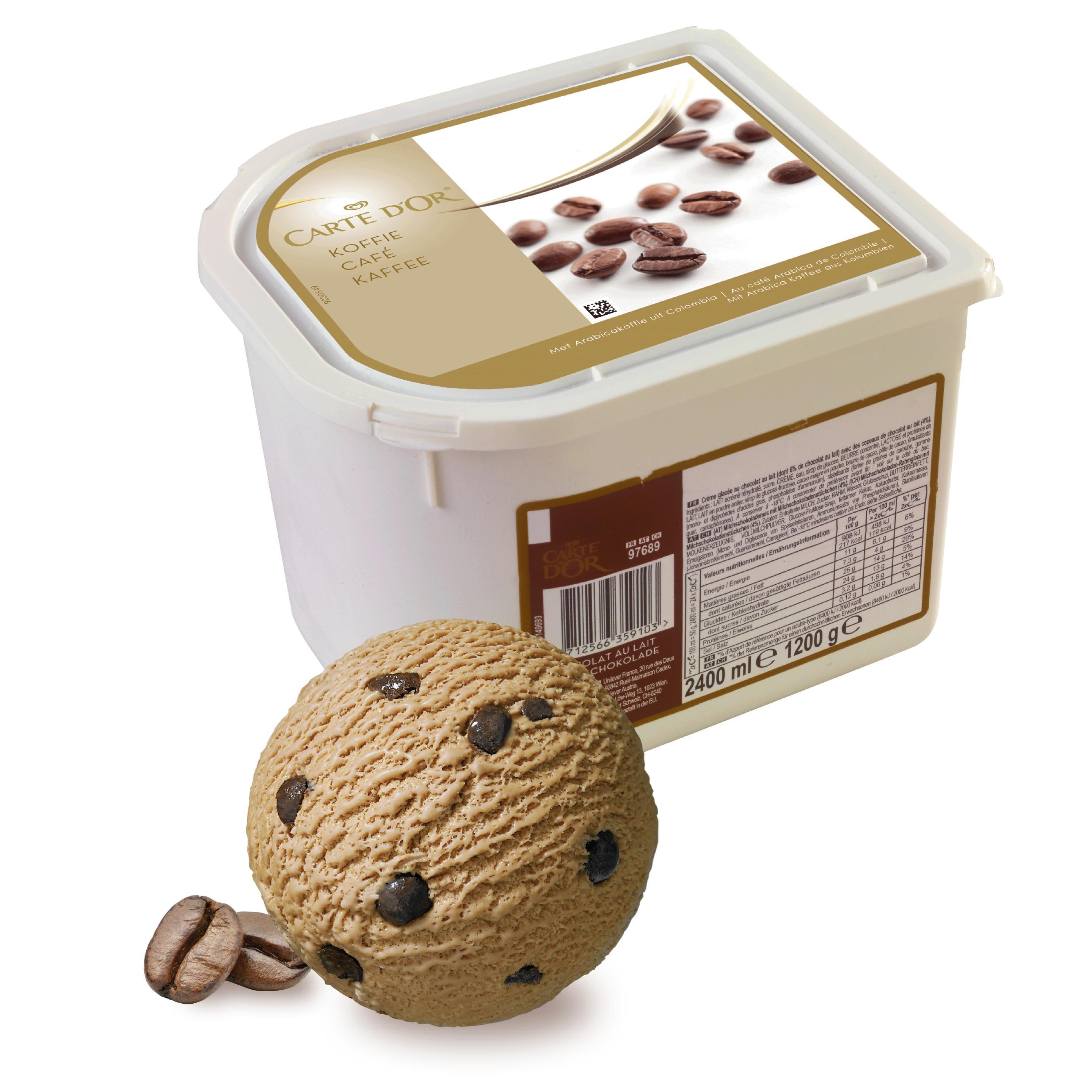 CARTE D'OR Kaffee 2.4 l Glacebidon