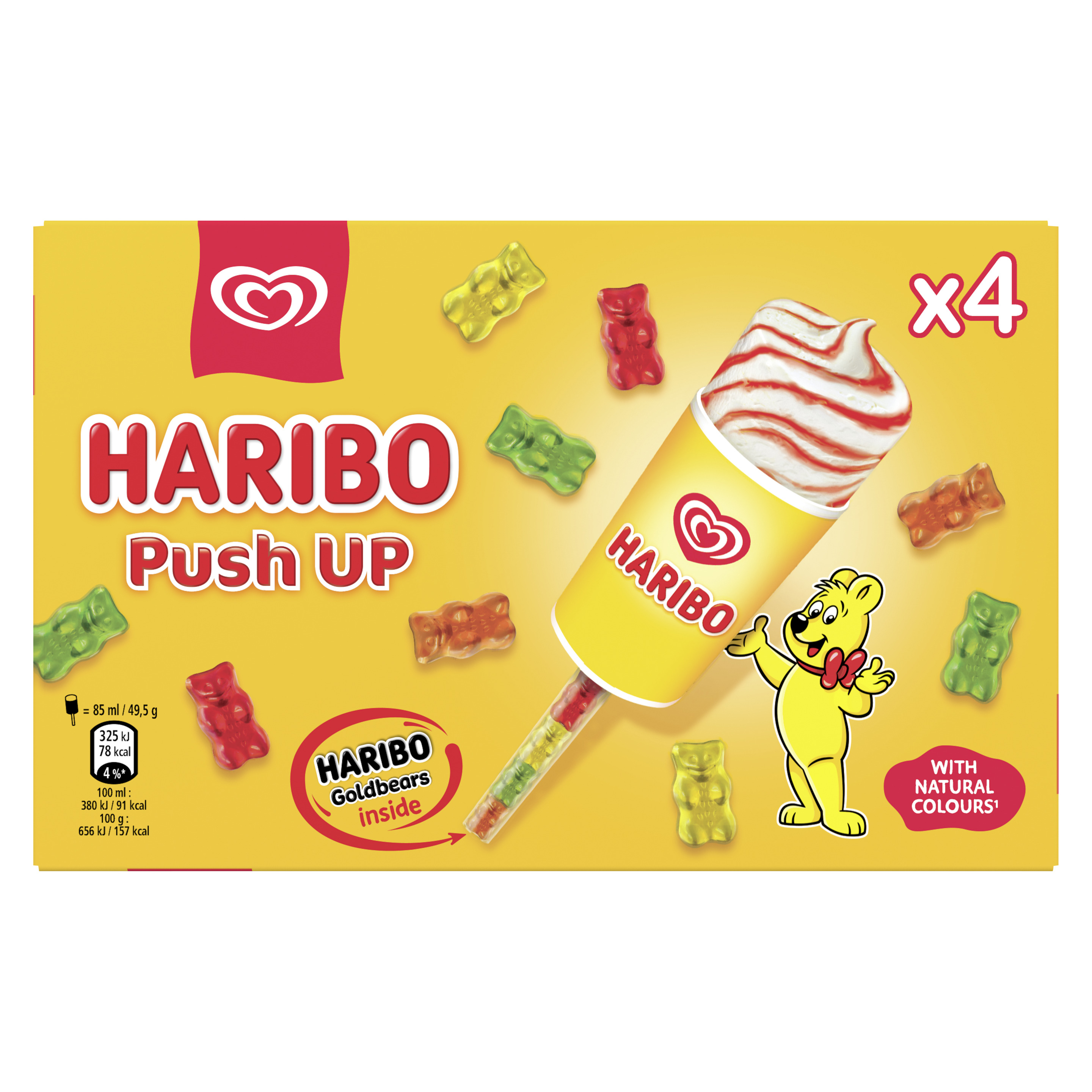 Lusso HARIBO Push Up MP 4 x 85 ml