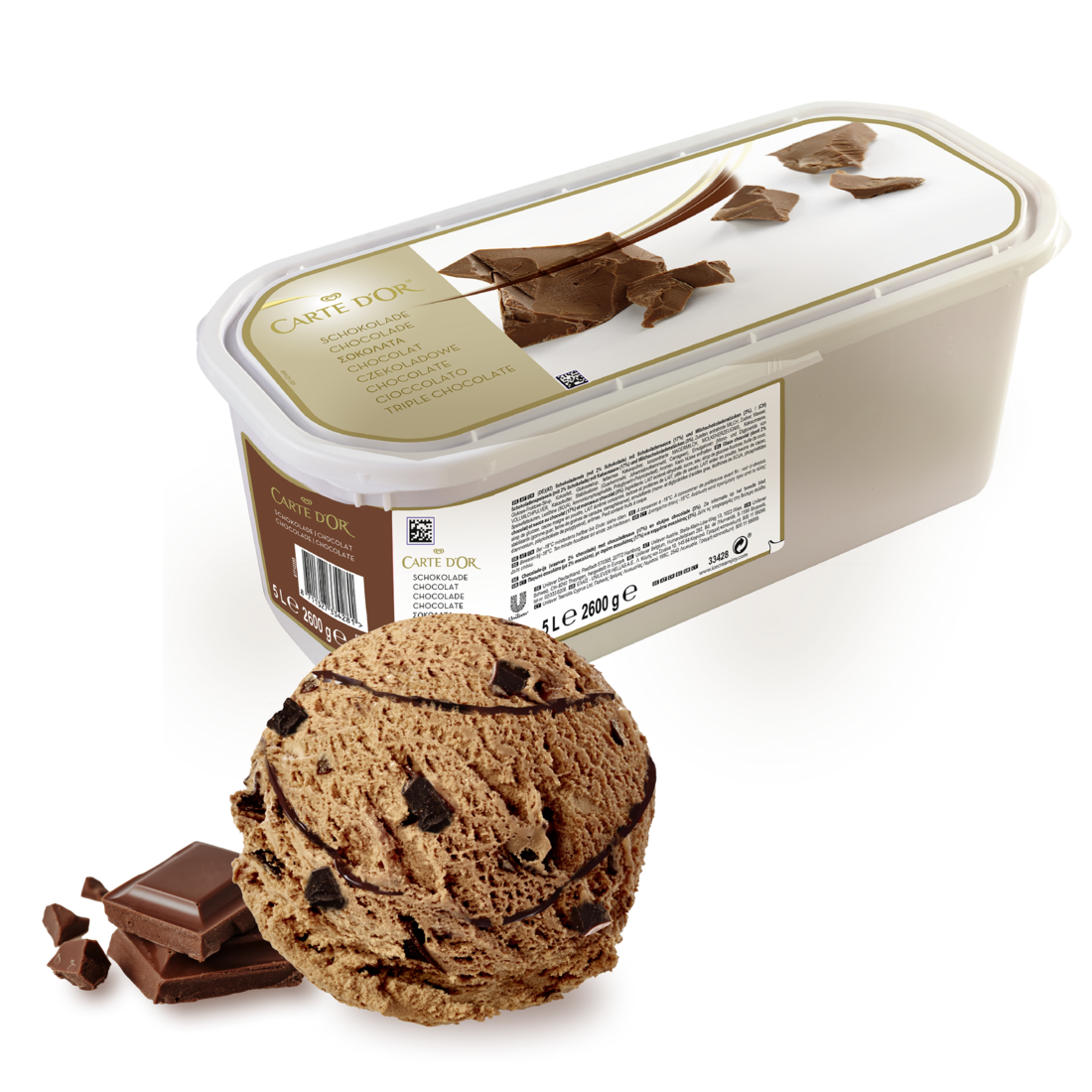Carte D'Or Schokolade 1x5l Glacebidon