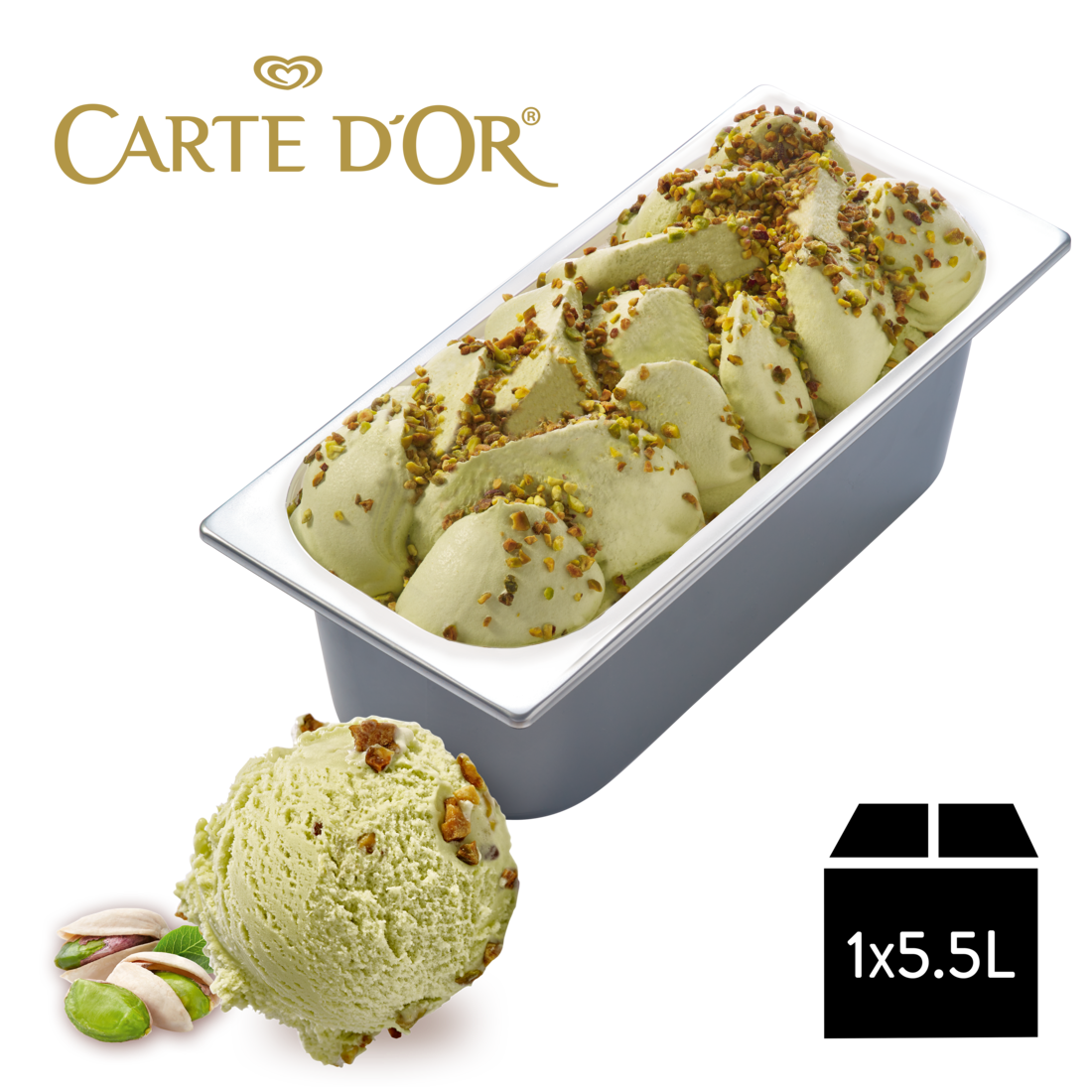 Carte D´OR Gelateria Pistachio 5,5L