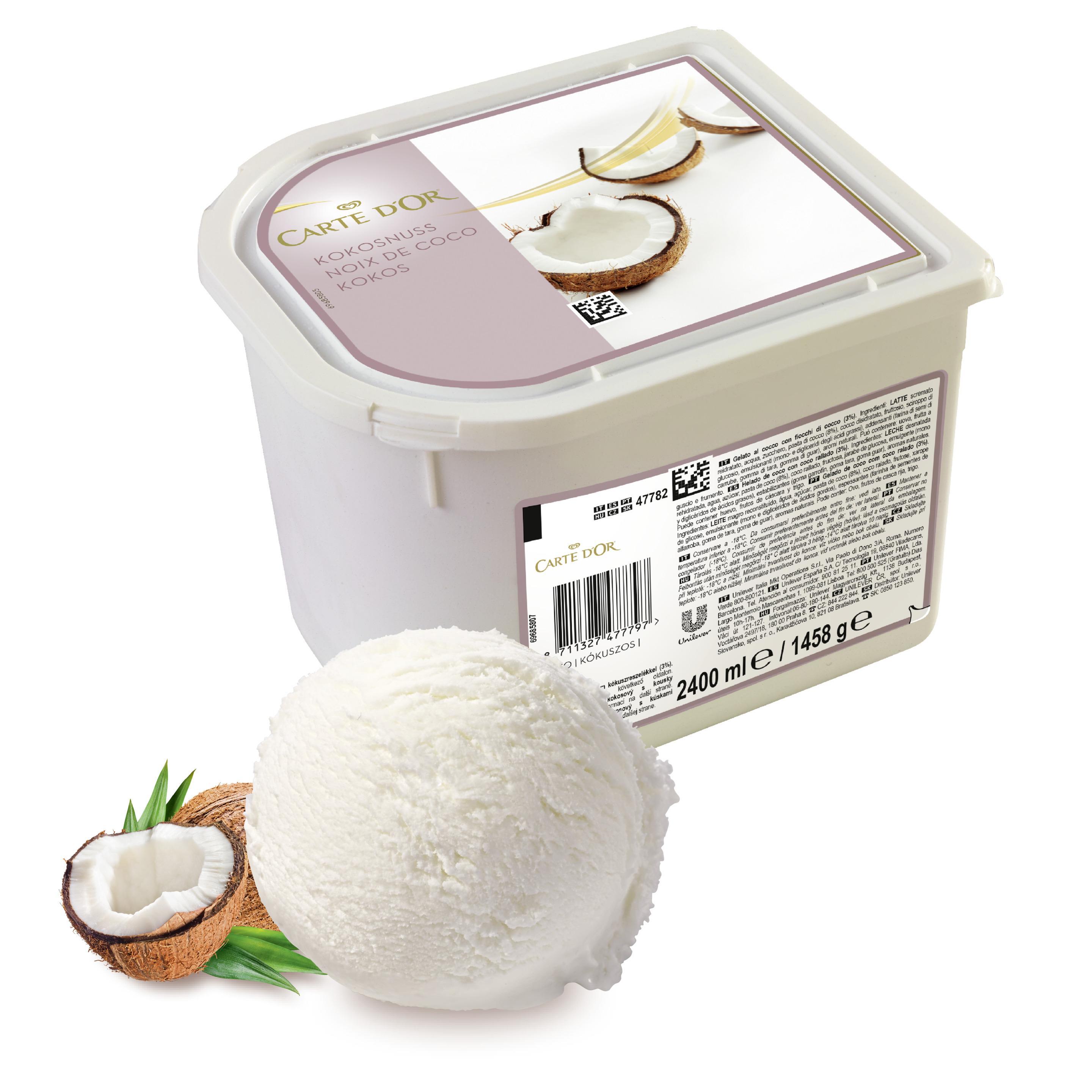 CARTE D'OR Kokosnuss 2.4 l Glacebidon