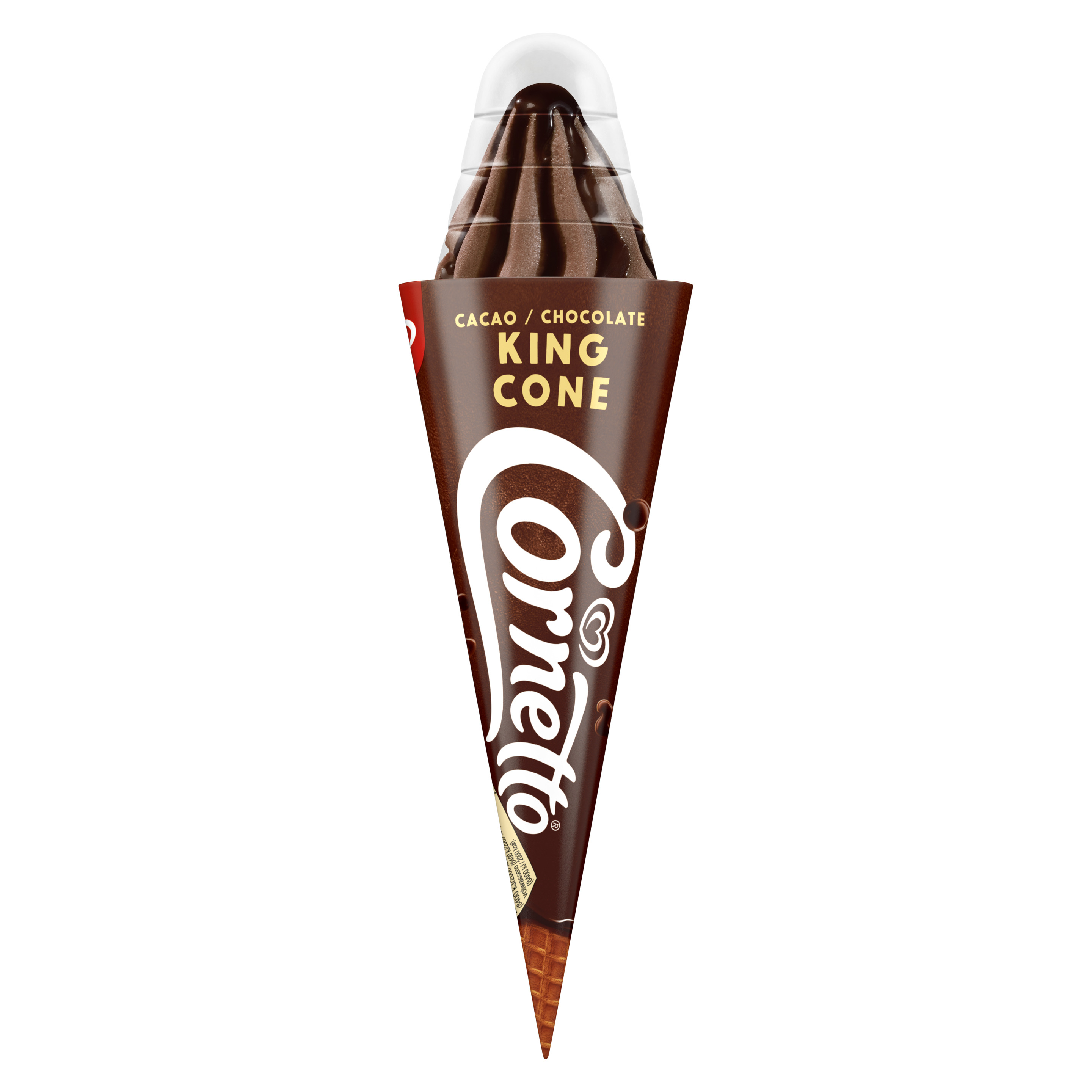 Cornetto King Cone Chocolate 1 x 260 ml