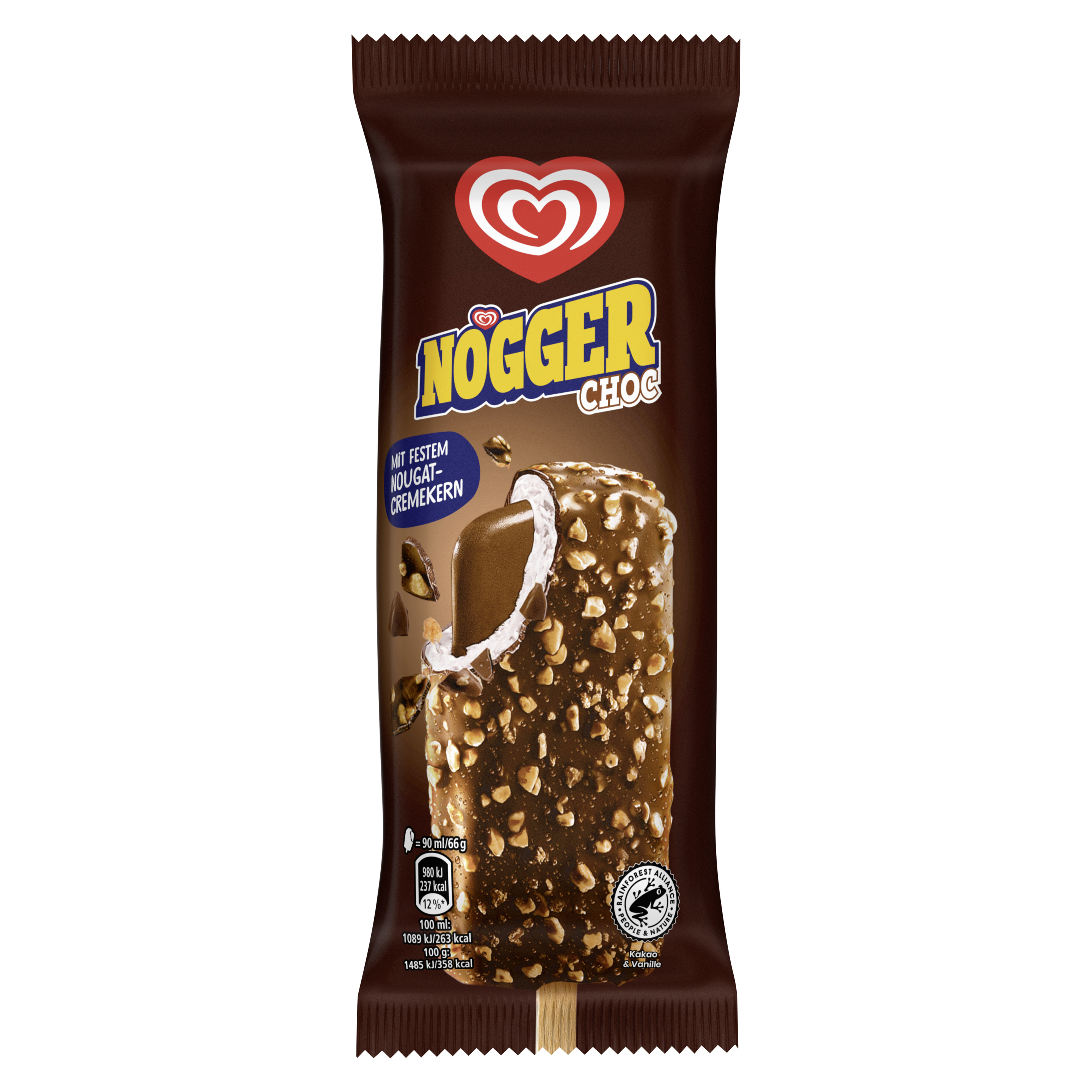 Lusso Nogger Choc 1 x 90 ml