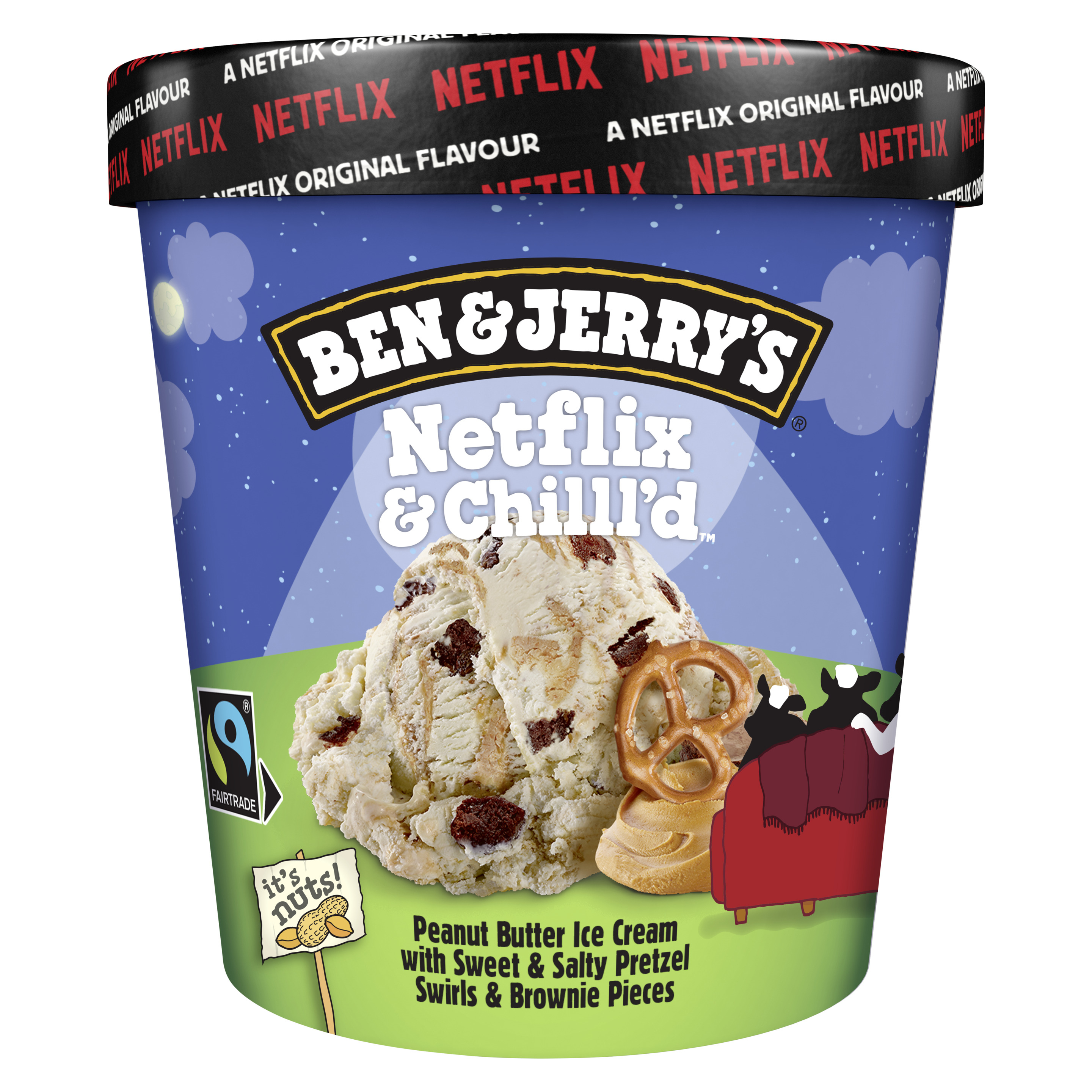 BEN & JERRY'S Netflix & Chilll'd 465 ml