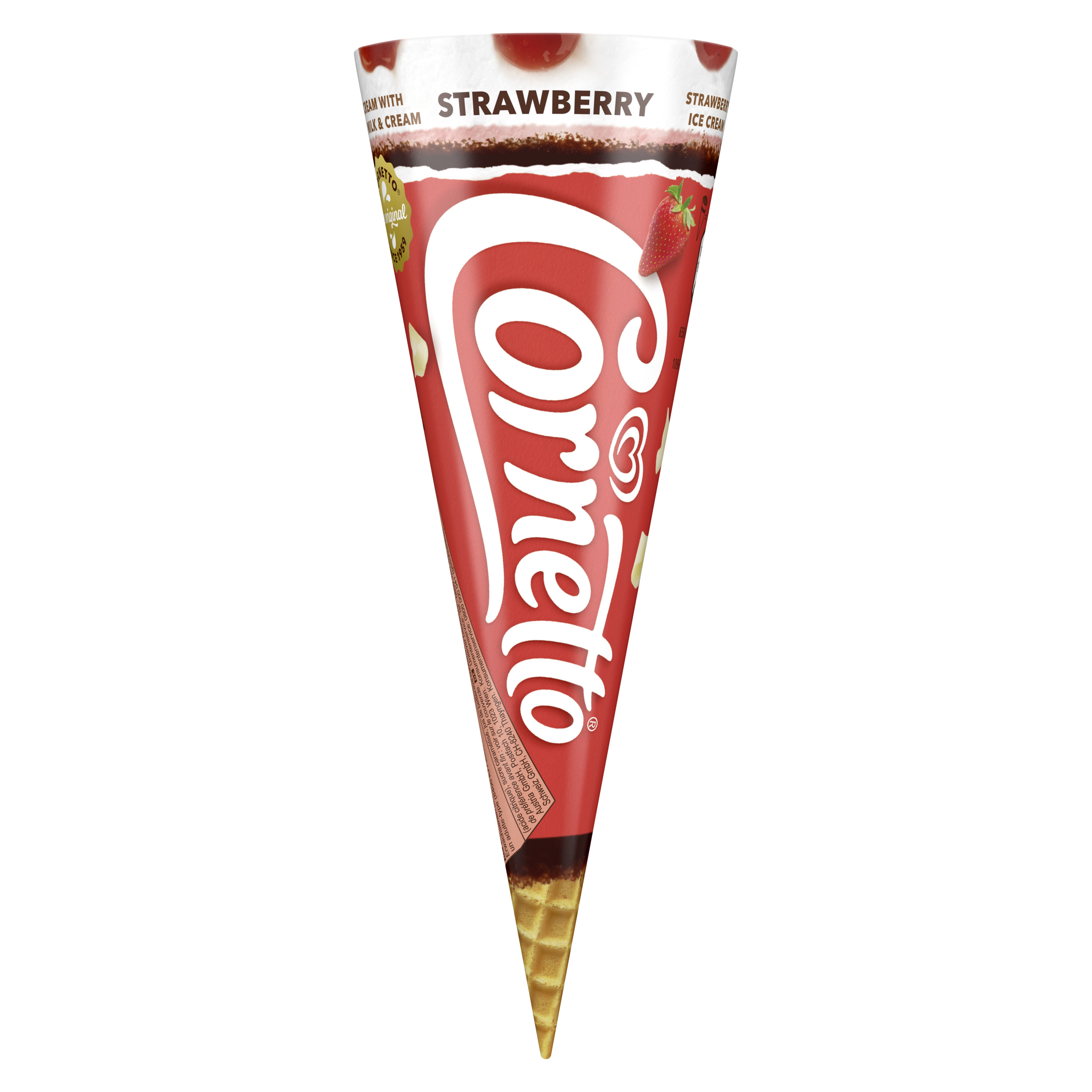 Cornetto Erdbeer 1 x 125 ml