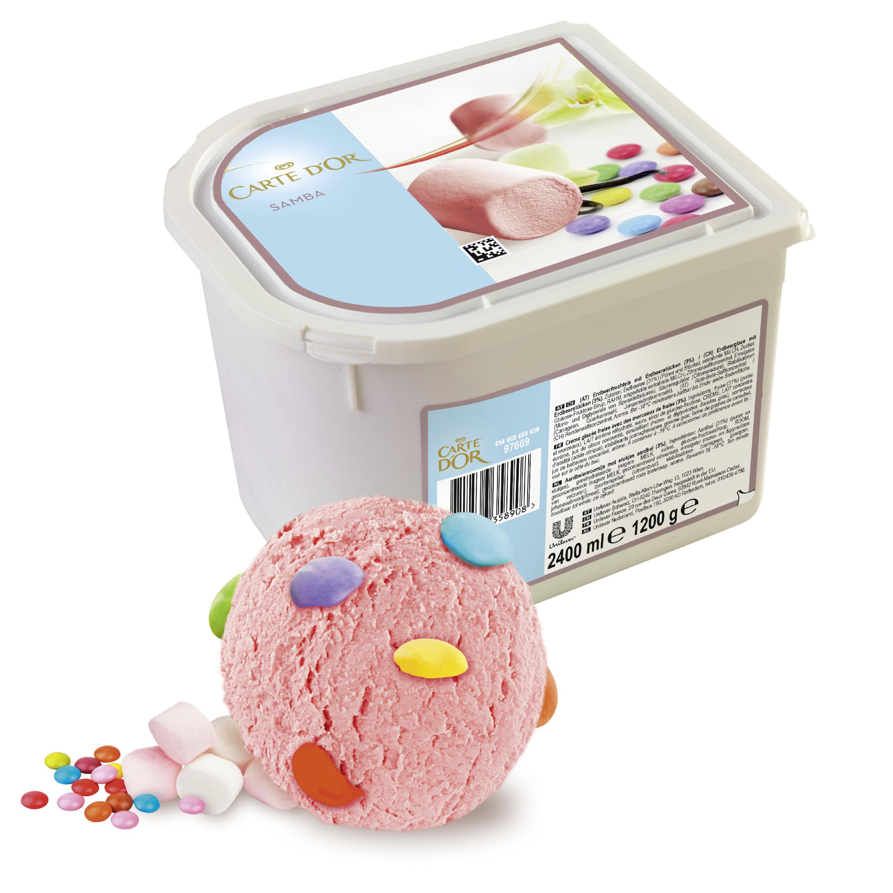 Carte D'Or Konfetti Marshmallow 2x2,4l Glacebidon