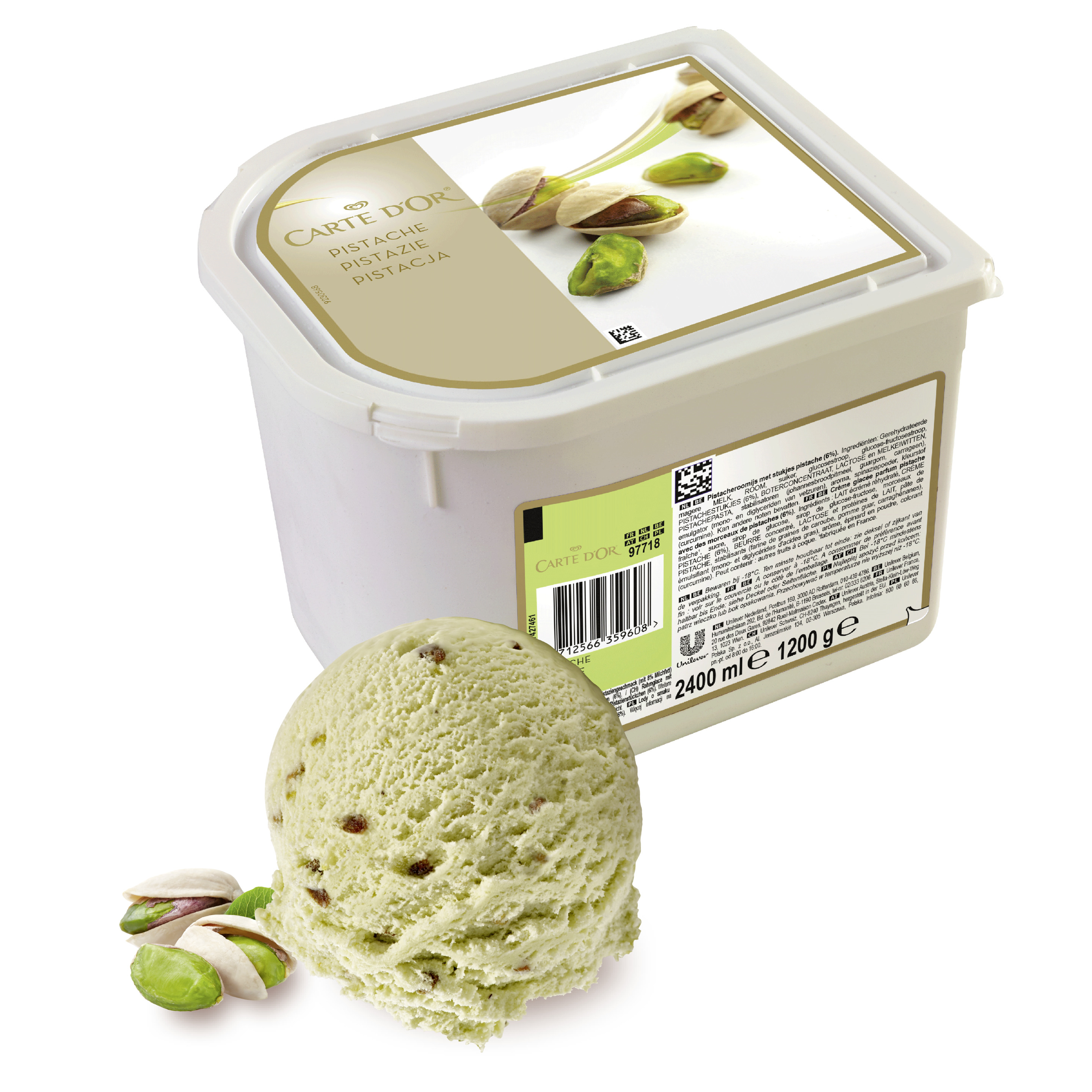 CARTE D'OR Pistazie Eis 2.4 l