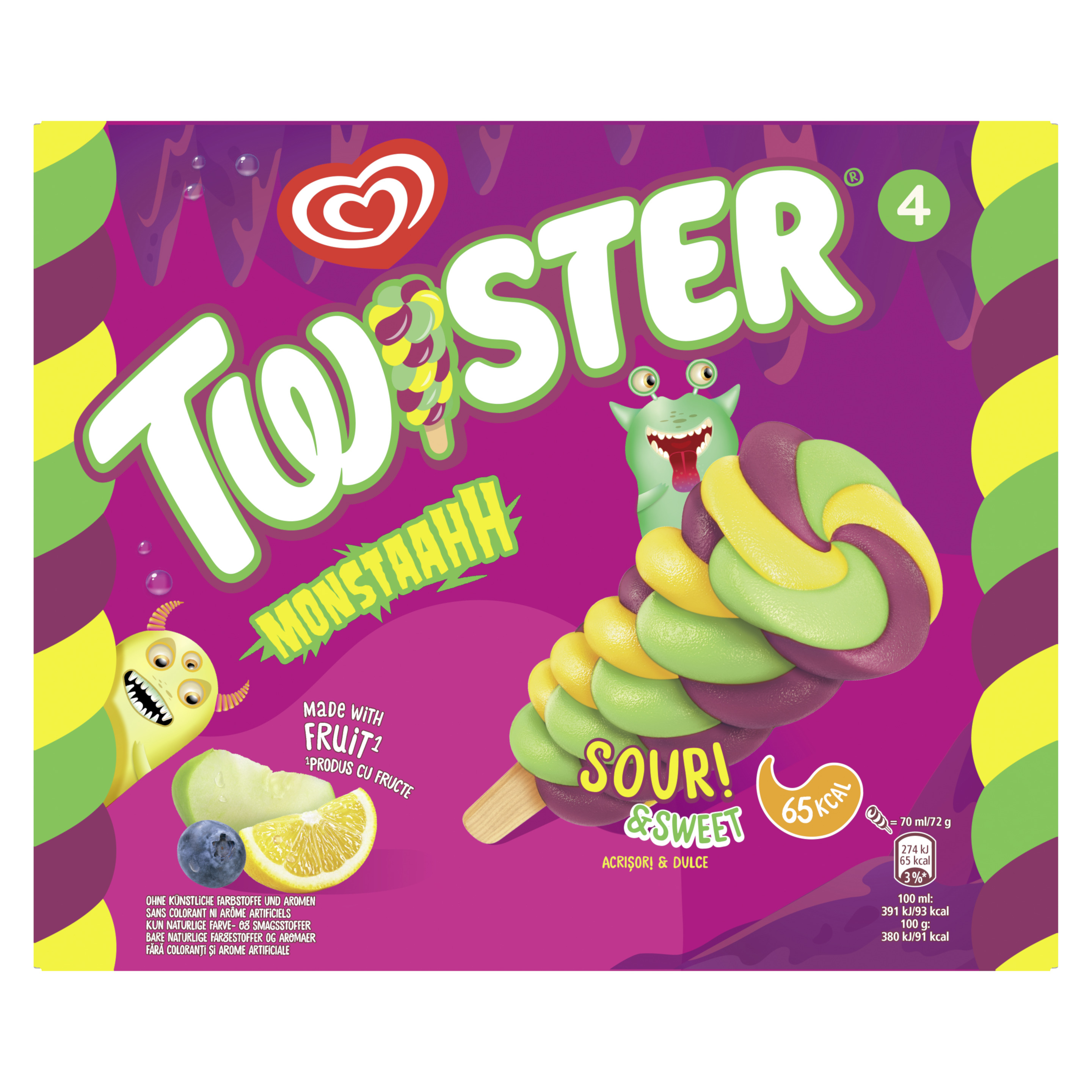 Twister Monstaah 4 x 70 ml