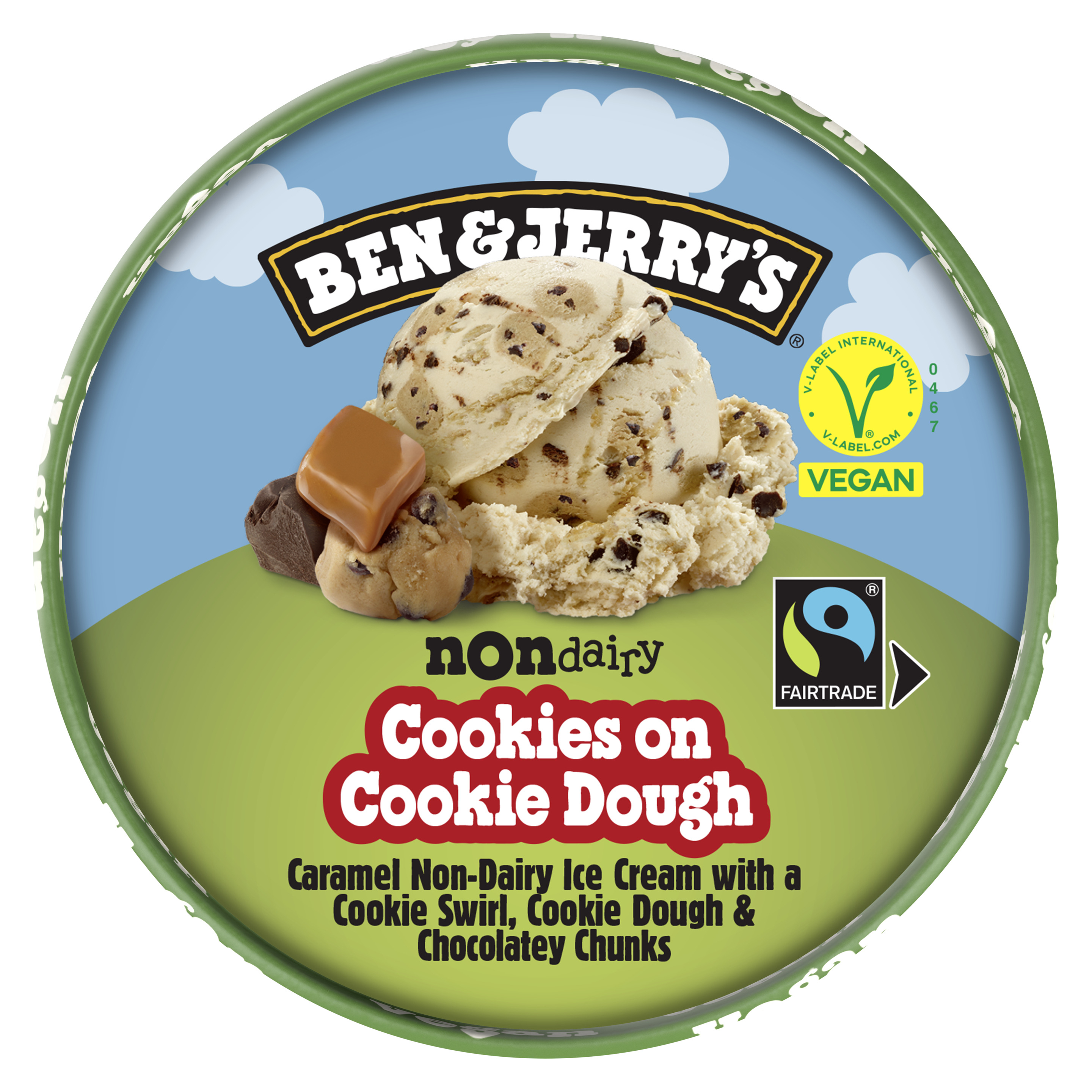 Ben & Jerry's Non-Dairy Cookies on Cookie Dough 465 ml