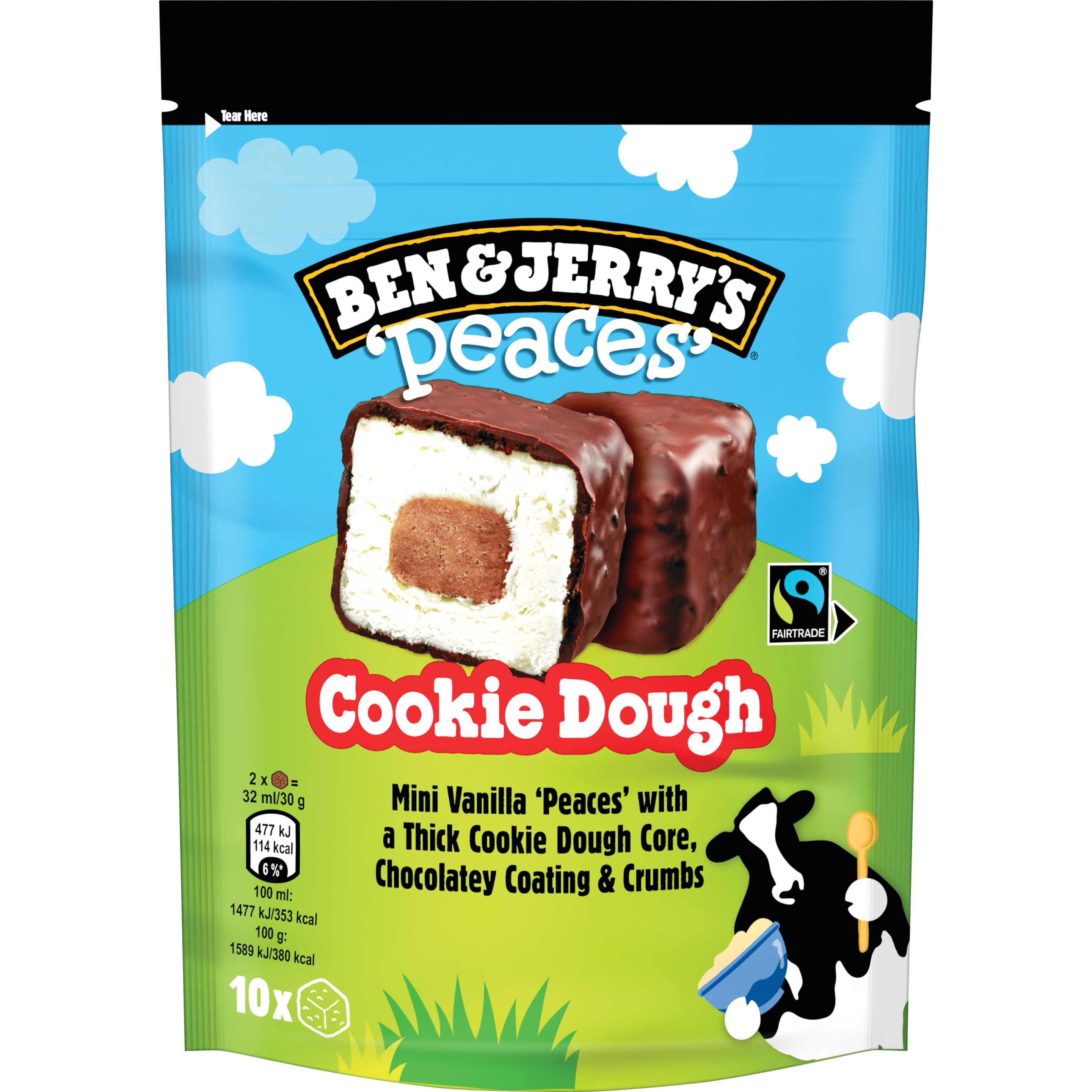 Ben & Jerry's Cookie Dough Peaces 160ml