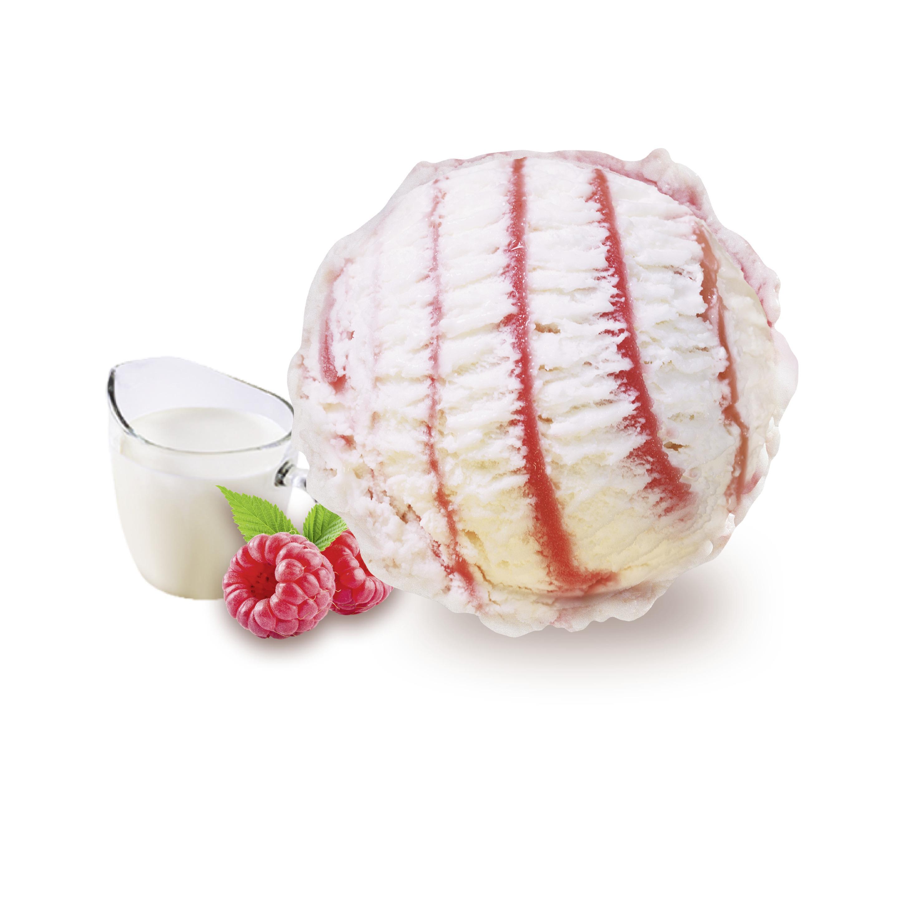 Lusso Glacegenuss Joghurt-Himbeere 1x5l Glacebidon