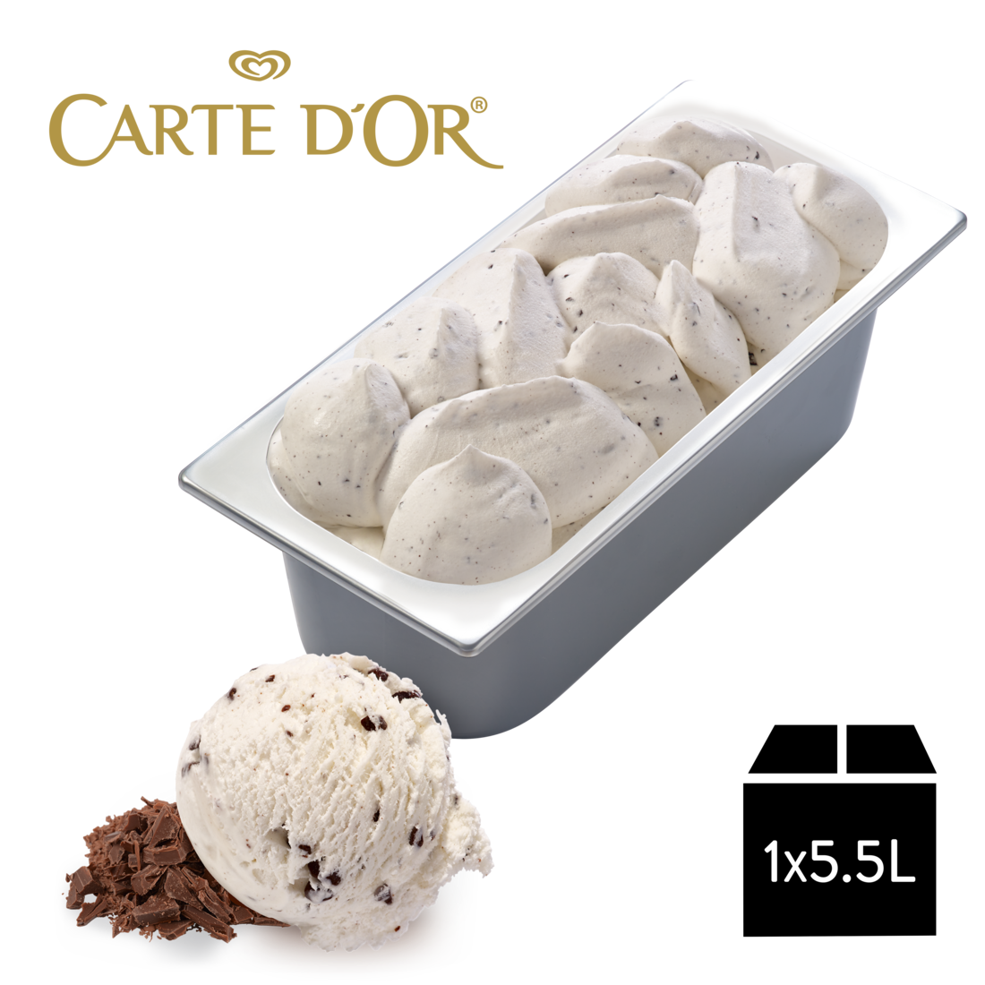 Carte D'Or Stracciatella 1 x 5,5L BE