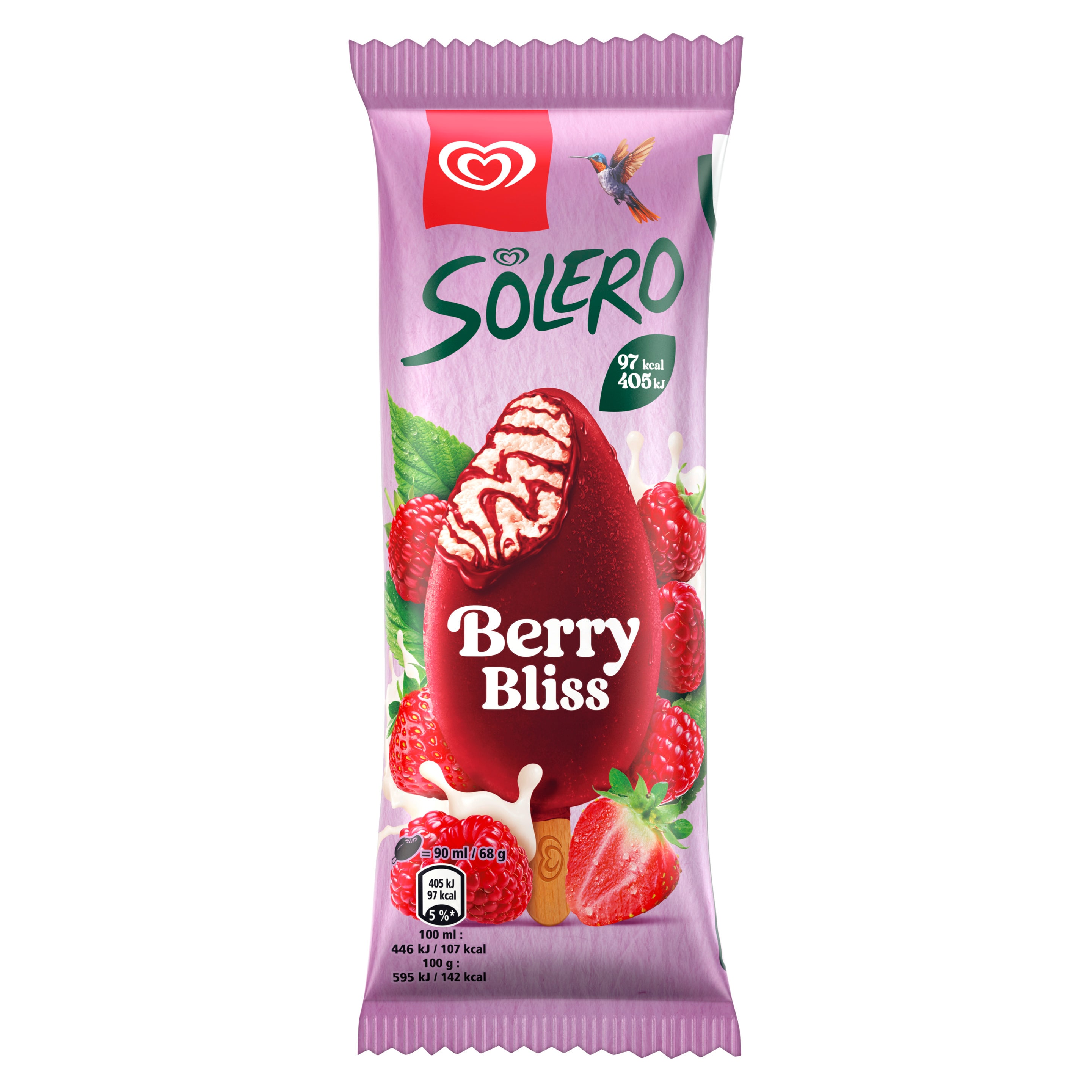Lusso Solero Berry Bliss Glace 1 x 90 ml