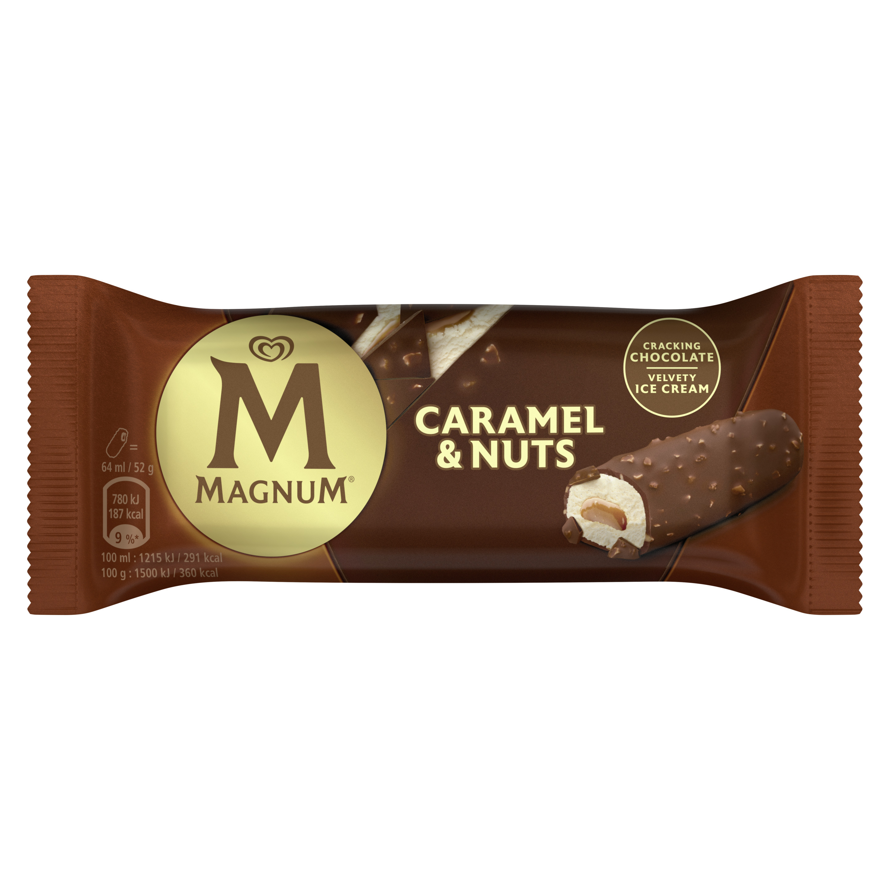 Magnum Caramel & Nuts 1 x 64 ml